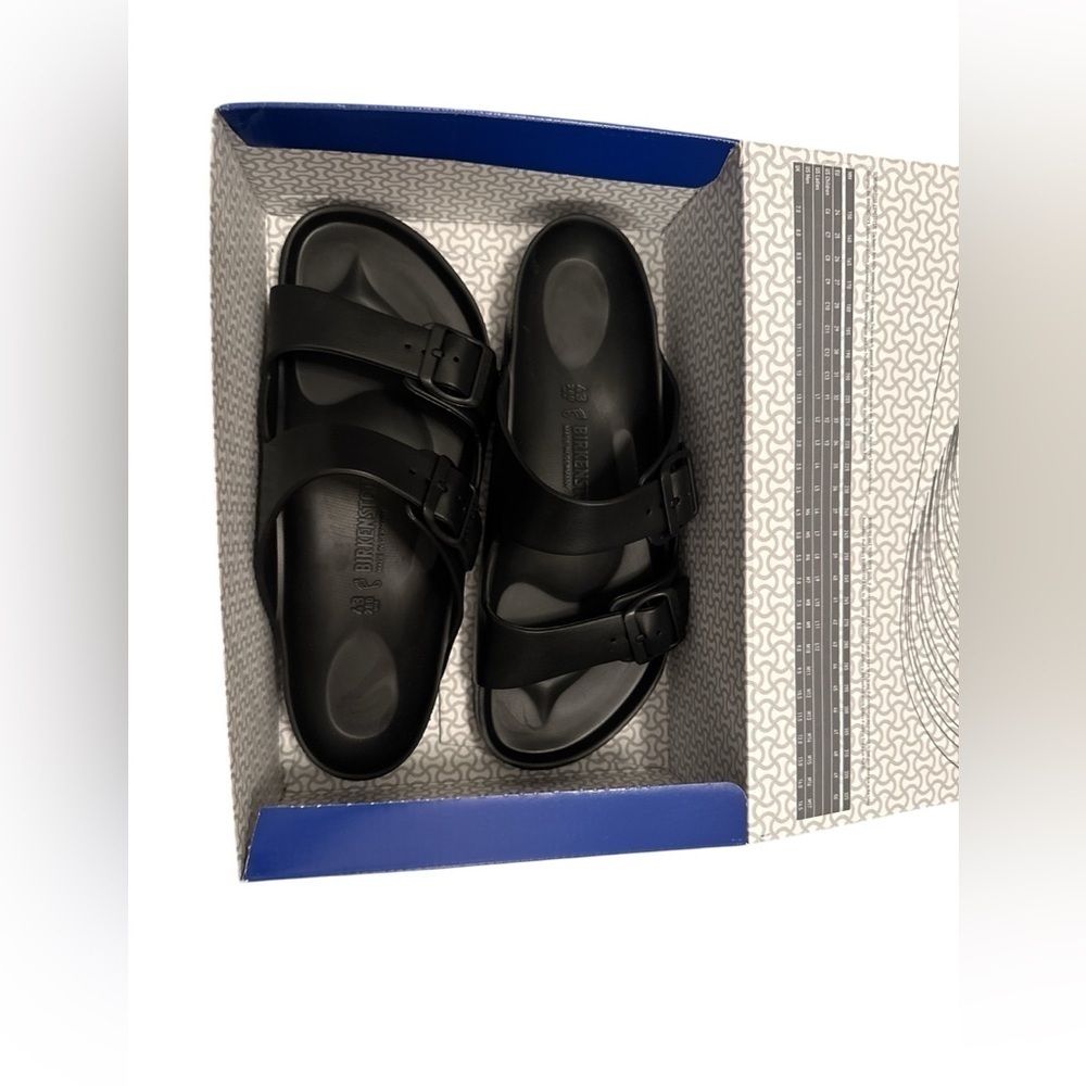 Birkenstock Arizona EVA Slide Sandals Anthracite Women’s Size 7 - Picture 8 of 10